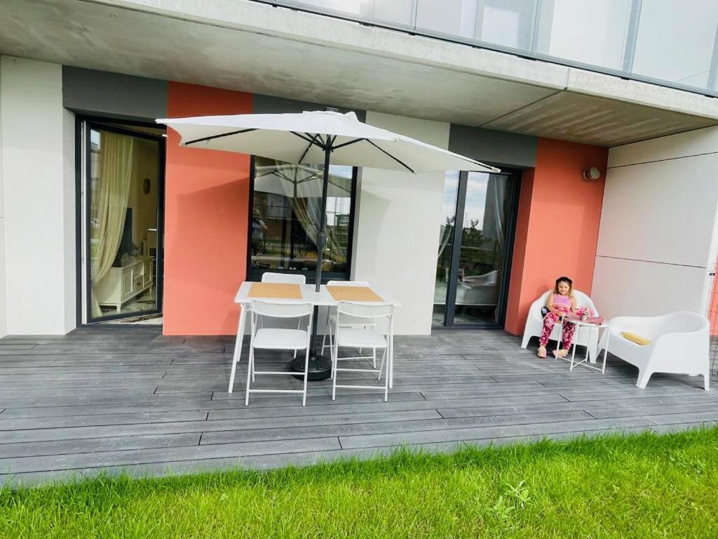 Baltijos Apartamentai クライペダ エクステリア 写真