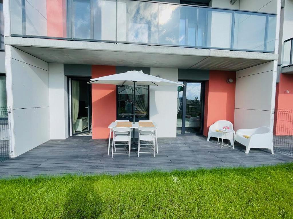 Baltijos Apartamentai クライペダ エクステリア 写真